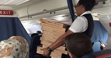 jetblue y sus pizzas en vuelo
