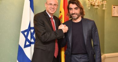 Javier Hidalgo y su par Israeli