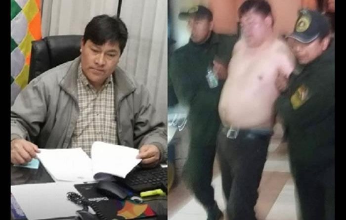 Diputado boliviano detenido en aeropuerto.