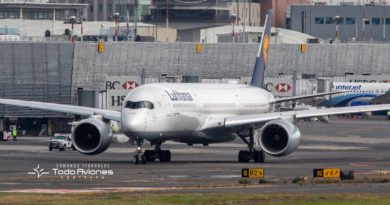 A350 Lufthansa llega a México
