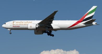 Llegada de Emirates Sky Cargo a Colombia