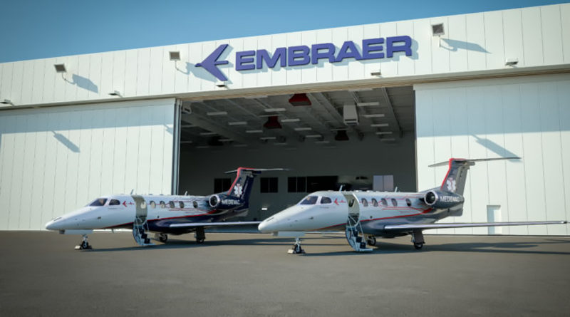 Fuertes ingresos en el primer trimestre en Embraer.