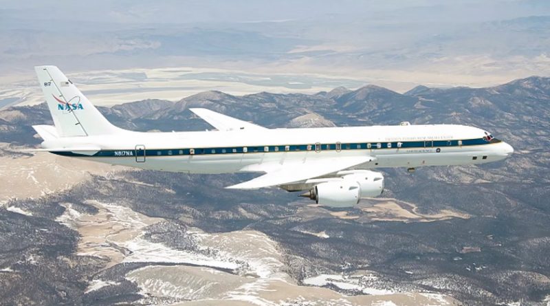 El laboratorio volador DC-8 de la NASA ha volado por última vez