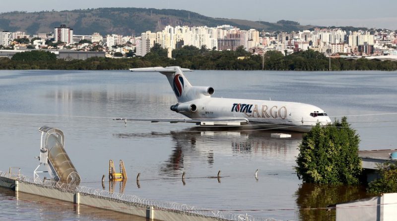 El aeropuerto de Porto Alegre podrá permanecer cerrado hasta septiembre